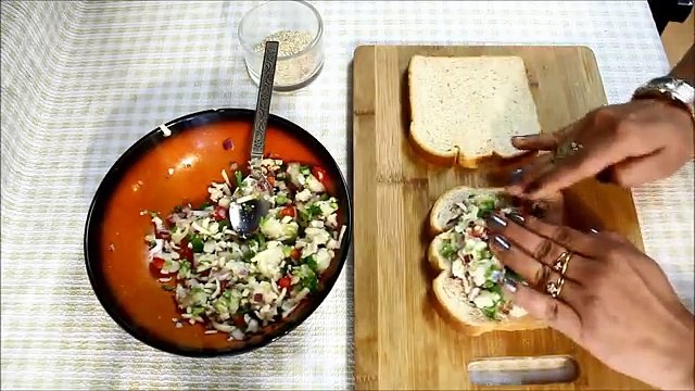 Veg Cheese Sandwich Recipe | Grilled Cheese Sandwich Recipe By Shilpi