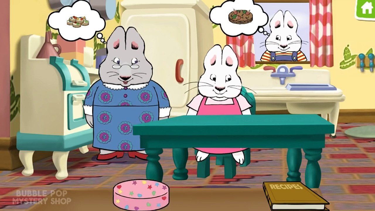 Part 2 : Play and Learn Food : Max and Ruby Bunny Bake Off : Top Best Apps Kids : Android iOs