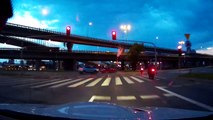 BMW M3 E92 (onboard) vs. Motorcycles street race in Warsaw, Poland