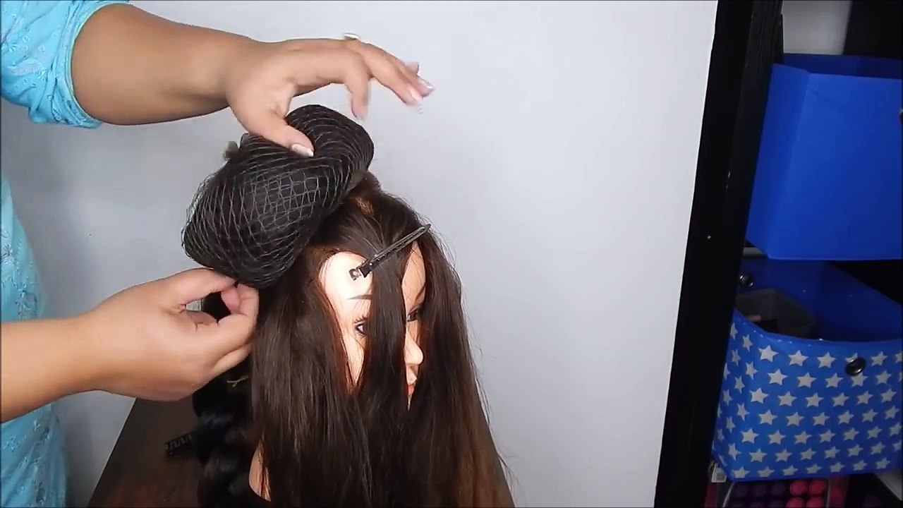 Pakistani Bridal Mehndi Hairstyle /Indian Bridal Hairstyle (No Background Music)