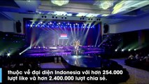 Nhầm lẫn vị trí dẫn đầu Top 15 Trang phục dân tộc giữa Việt Nam và Indonesia tại Miss Grand International 2017