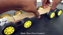 How To Make a Car - Powered Car - Make Your Own Creation