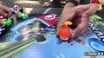 SUPER MARIO Giant Egg Surprise! Luigi, Toad, Bowser, Odyssey Super Mario toys for kids run kart