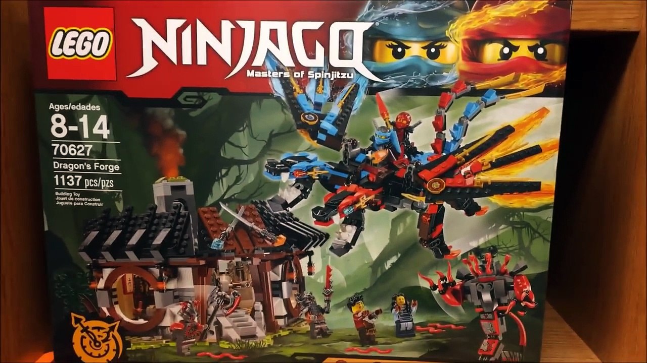 Lego NINJAGO Dragon´s Forge Set Review 70627 Hands of Time Minifigures Ray  Maya – Видео Dailymotion