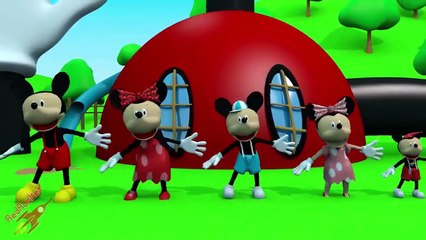 3D MICKEY MOUSE SPANISH Finger Family | Red Rocket Channel