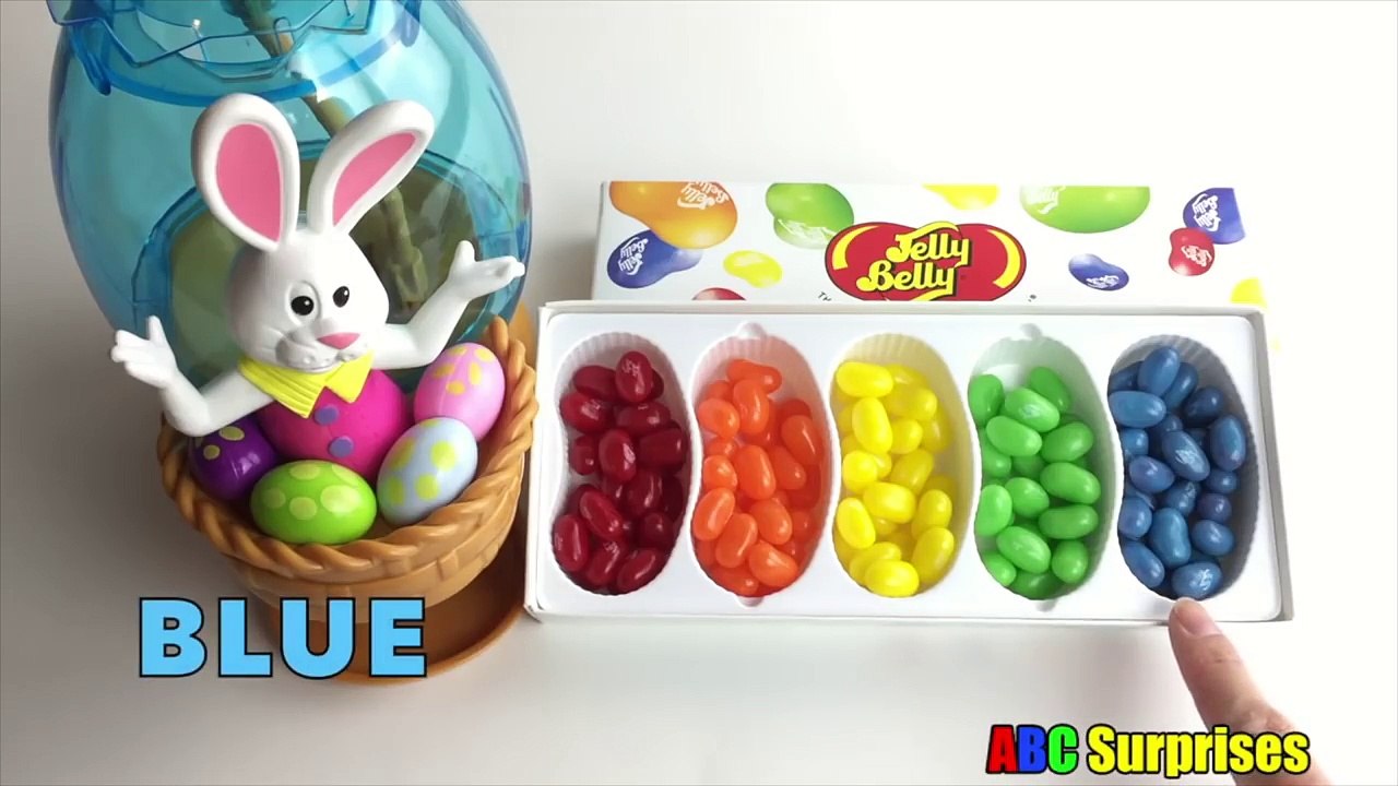 Learn Colors for Toddlers and Children Spelling Gator Dispenser Toy Jelly Belly Candy ABC Surprises