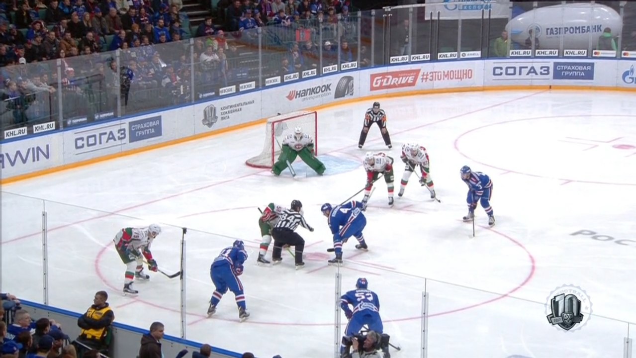 KHL - SKA Saint Petersburg vs. Ak Bars Kazan - 15.10.2017