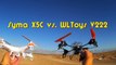 Syma X5C vs WLToys V222 Quadcopter Drones Comparison Review