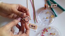 DIY || how to make designer silk thread bridal Jhumka earrings at home || earring tutorial