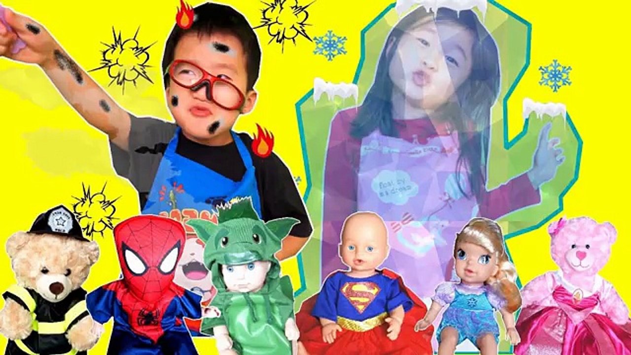 お世話ごっこ（おせわ） × ヒーローあかちゃん Baby Baby Heroes かほせんせい、せいせんせい、だいじょうぶ？