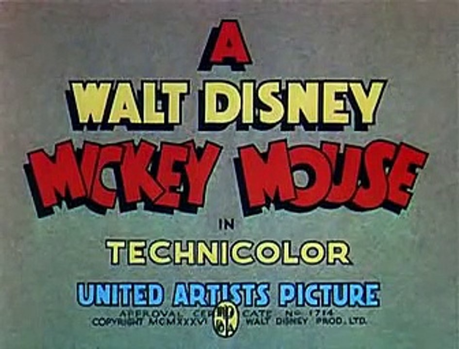 Mickey egér - A tükrön át (1936)