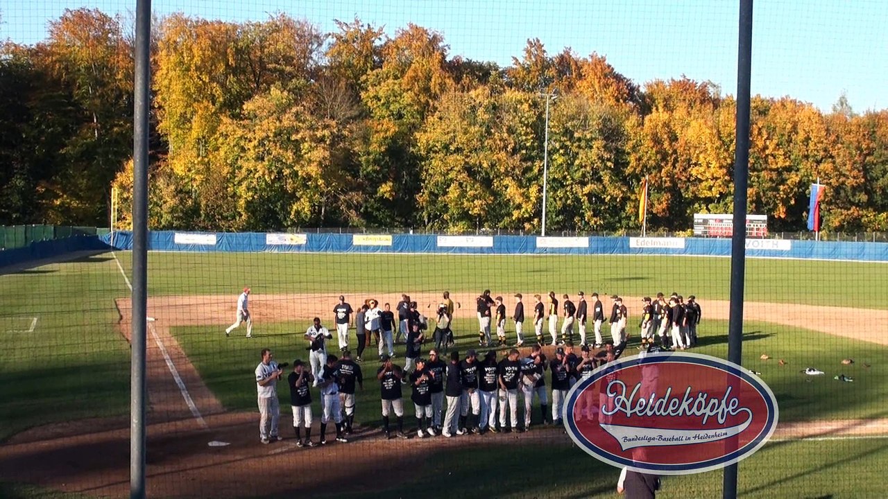 Heidenheim Heideköpfe wird Deutscher Baseballmeister 2017 im eigenen Ballpark (40)