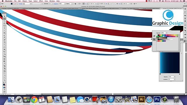 How to design 3D logo in adobe illustrator for Beginners