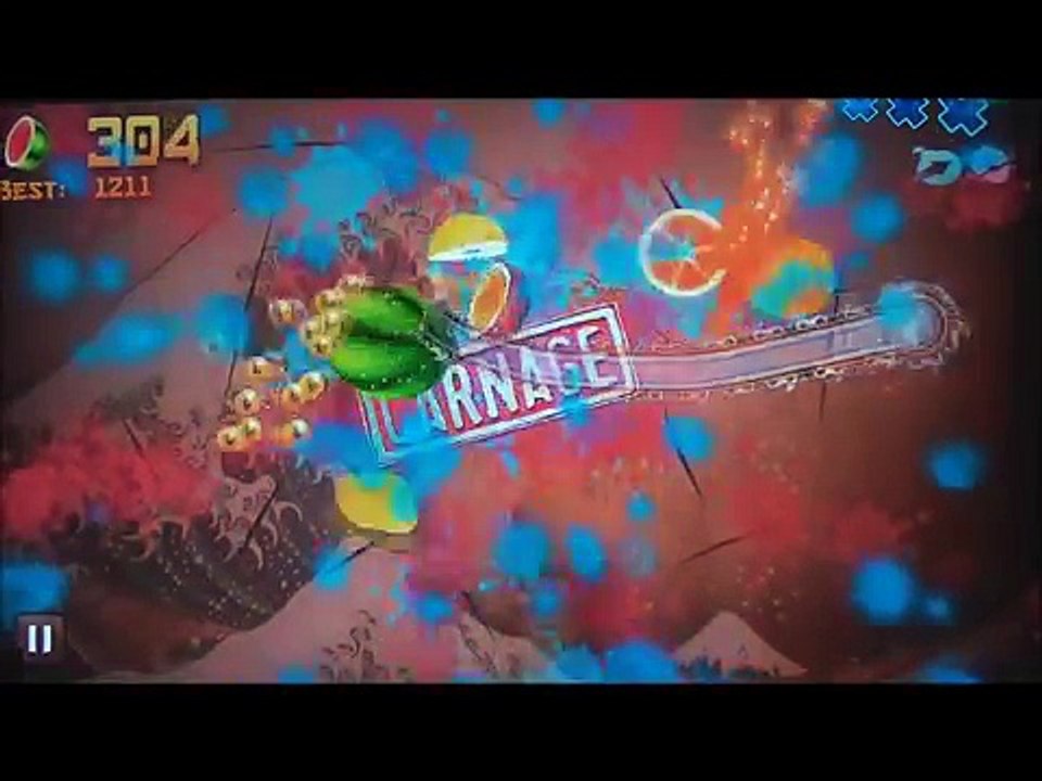 Fruit Ninja Chainsaw Edition Classic Mode
