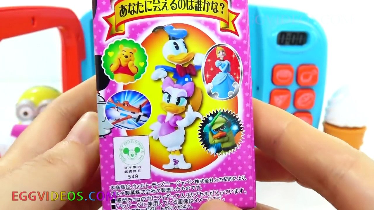 Microwave Surprise Toys Learn Colors Superhero Finger Family Nursery Rhymes EggVideos.com