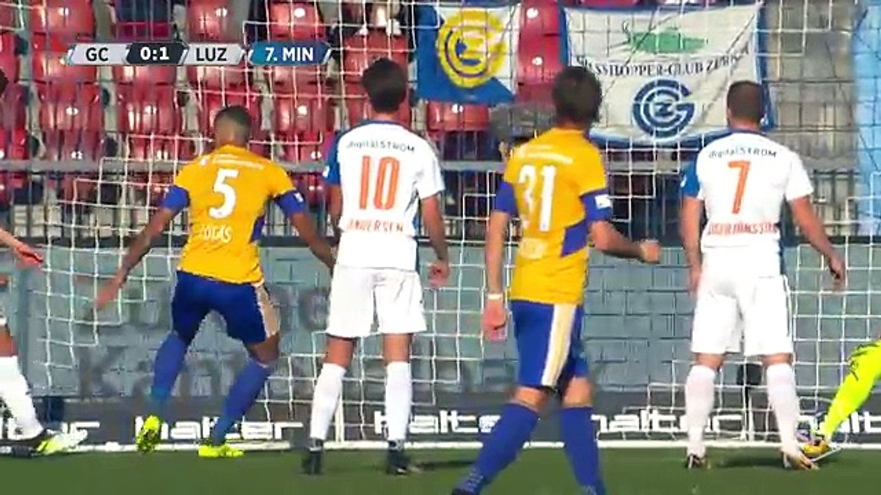Grasshoppers 1:1 Luzern  (Swiss Super League. 15 October)
