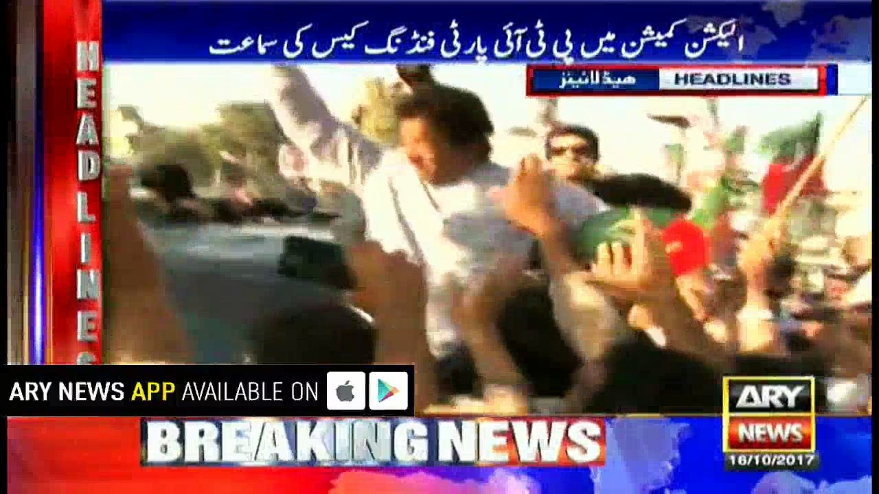 Headlines 1100 16th October 2017
