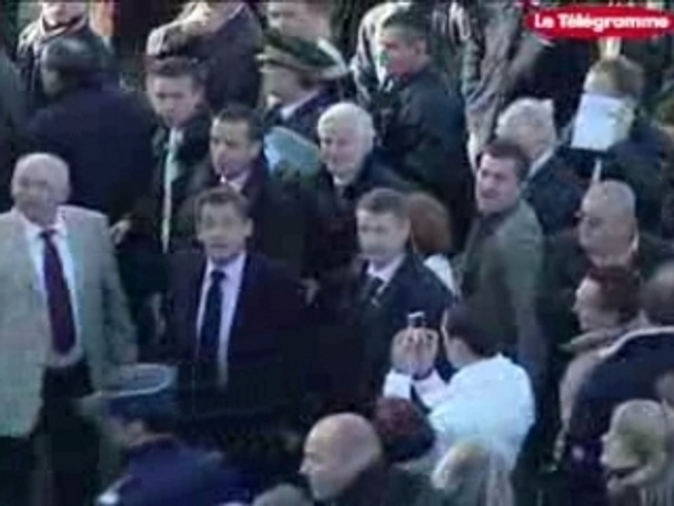 Sarkozy insulté par les pêcheurs au Guilvinec