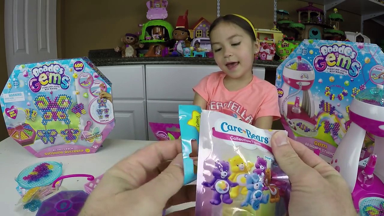 AMAZING BEADOS GEMS DESIGNER STUDIO & BUTTERFLY SUNCATCHER + Huge Egg Surprise Toys