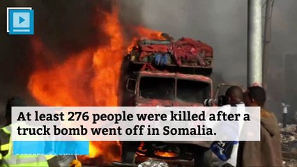Somalia: Deadly truck bomb kills at least 276