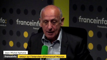 "Moi je suis ministre de la Transition écologique, ce matin je dis ciao Emmanuel" Jean-Michel Aphatie