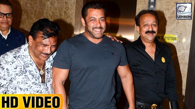 Salman Khan At Ramesh Taurani's Diwali Party 2017