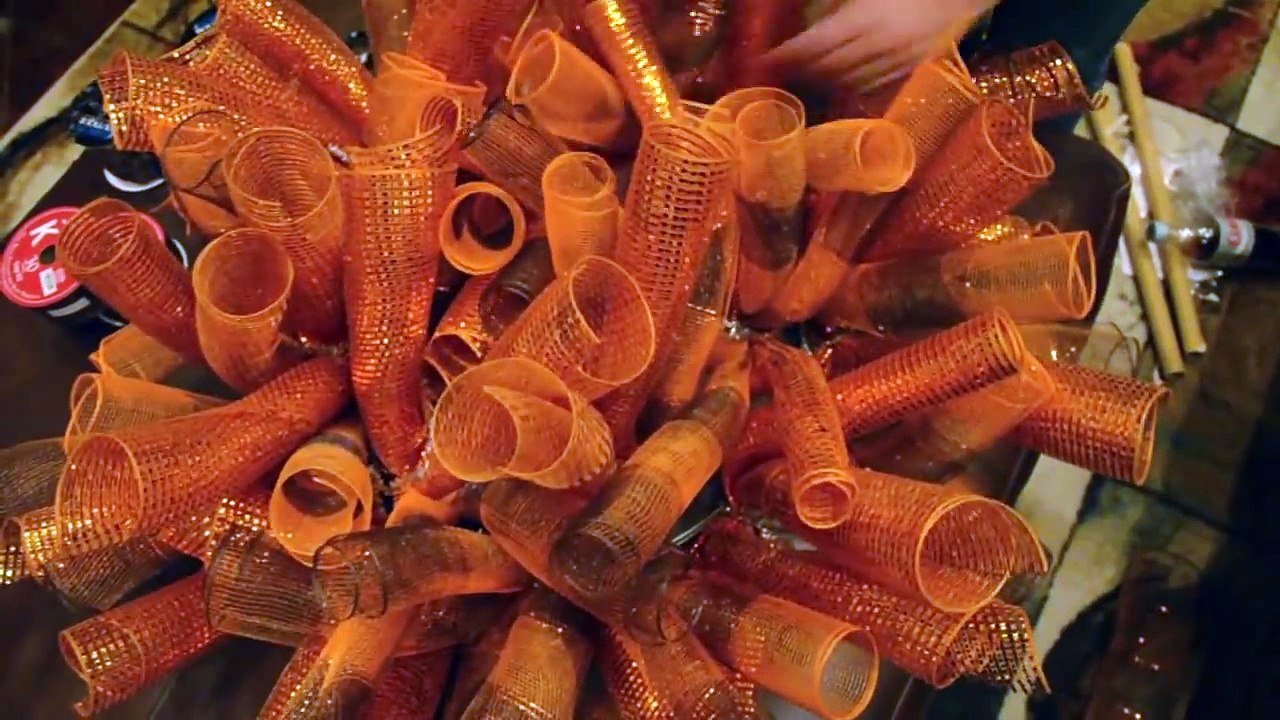 Fall Deco Mesh Wreath!!