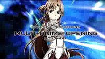 Multi Anime Opening - Song 4 U (Re-Upload)