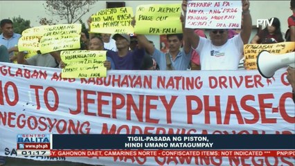 Tigil-pasada ng Piston, hindi umano matagumpay