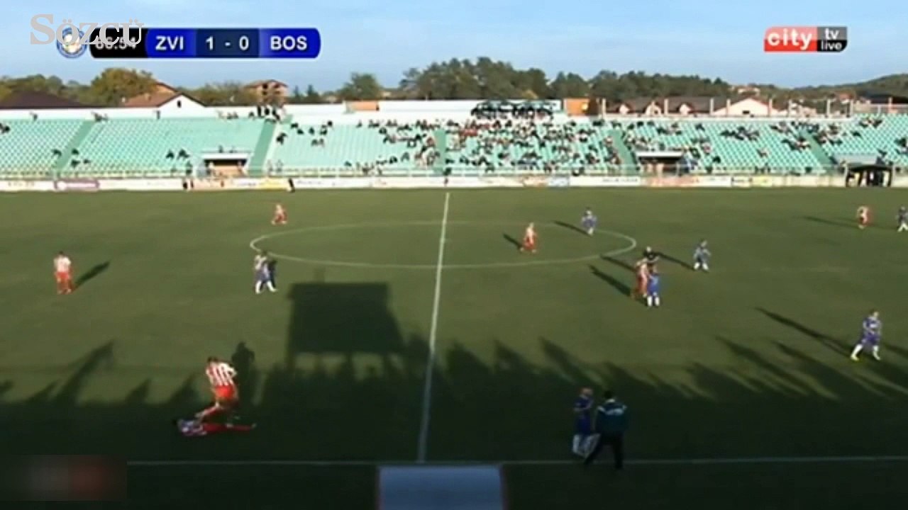 Bosna Visokolu oyunculardan hakeme ilginç protesto