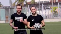 Truco de NEYMAR a PIQUÉ (Caño/Túnel) - Videos de Regates & Jugadas de Fútbol para partidos