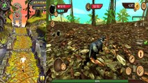 Temple Run 2 Sky Summit VS Wild Panther Sim 3D Android iPad iOS Gameplay HD