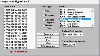 Download Free Vcc and Credit card Generator 2017