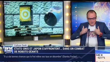 Anthony Morel: États-Unis et Japon s'affrontent dans un combat de robots géants - 16/10