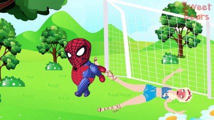 Wrong Eyes, Spider Man, Mega Gummy Bear, Learning Colors, Finger Family Song And Family Rhymes,Kids