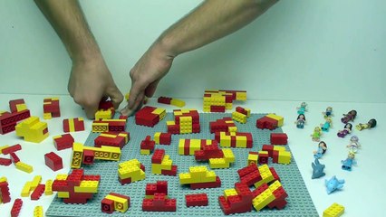 Lego Friends 2 + slide + dolphin + swimming pool by Misty Brick!