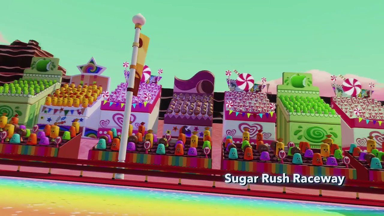 Vanellopes Candy Kart & Vanellope Racing w/ Candy Kart on Sugar Rush