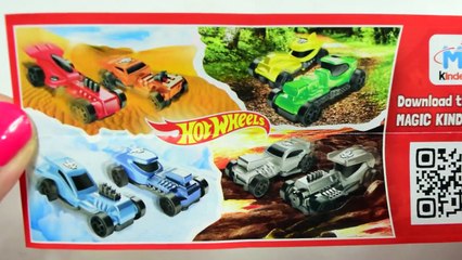 24 Huevos Kinder Sorpresa de BARBIE y HOT WHEELS-JuguetesYSorpresas
