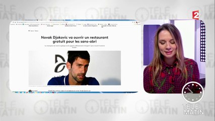 Novak Djokovic ouvre un restaurant pour les plus démunis