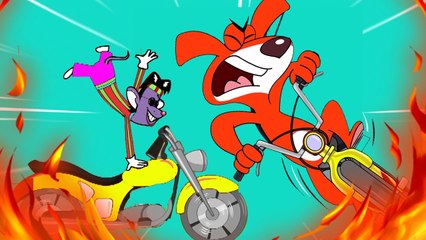 Rat-A-Tat |'Hippie Biker Boyz Hip hop Songs & Shock Bods Chase'| Chotoonz Kids Funny Cartoon Videos