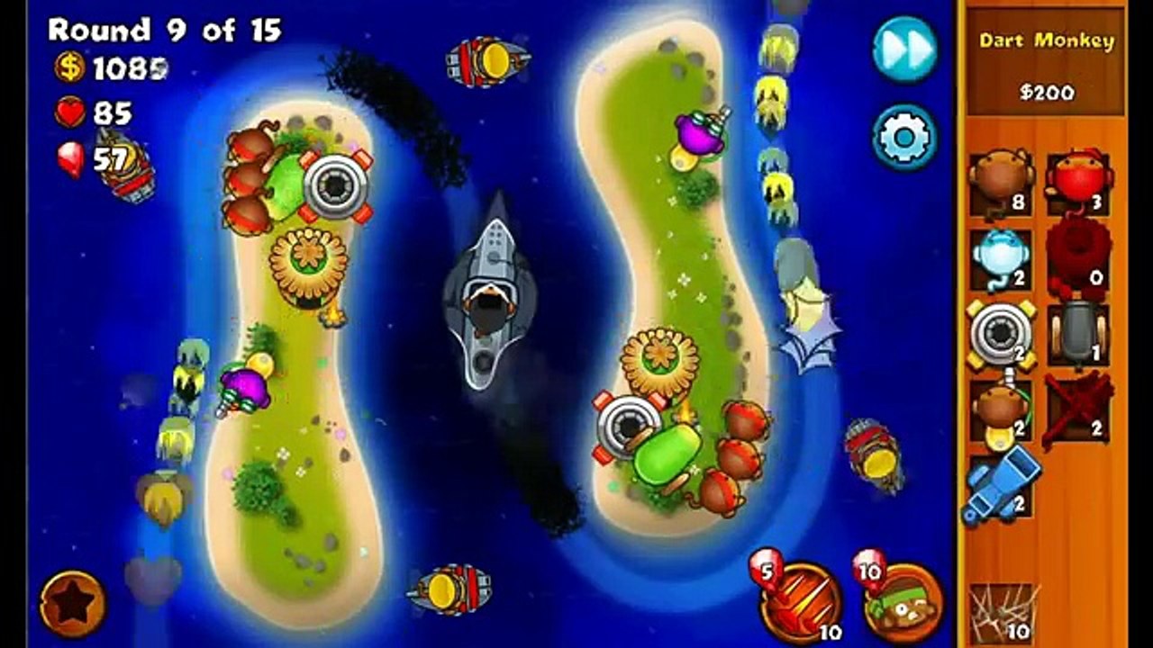 BMC Mobile - City Level 14 - Submarine Alliance Mission (5 moabs & 1 zomg)