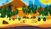 El Camión de Bomberos es Rojo - Dibujo animado de coches - Carritos Para Niños