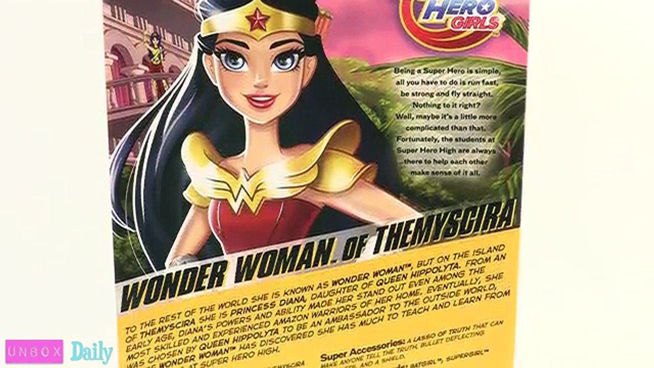 Unbox Daily: DC Super Hero Girls - Wonder Woman of Themyscira - Doll Review - 4K