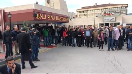 Bakan Çavuşoğlu, Baykal'ın Tedavi Gördüğü Hastaneye Geldi