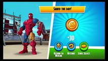 Mix Smash: Marvel Super Hero Mashers - Spiderman, Iron Man and Captain America Triple Mix Gameplay
