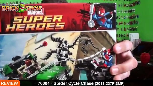 LEGO Spider Man: Spider Cycle Chase : LEGO 76004