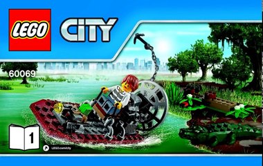 Lego City Swamp Police Station 60069