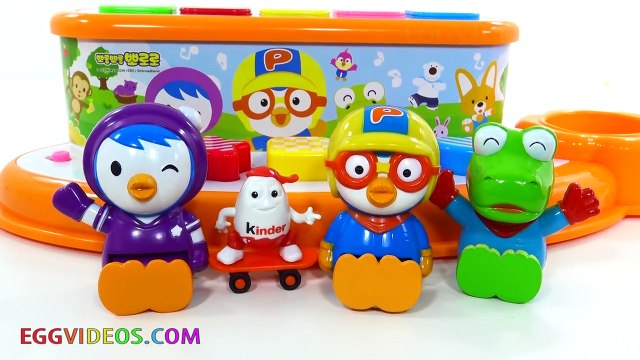 Learn Colors Pororo Pounding Toy Pop up Pals Baby Doll Finger Family Song Nursery Rhymes Body Paint