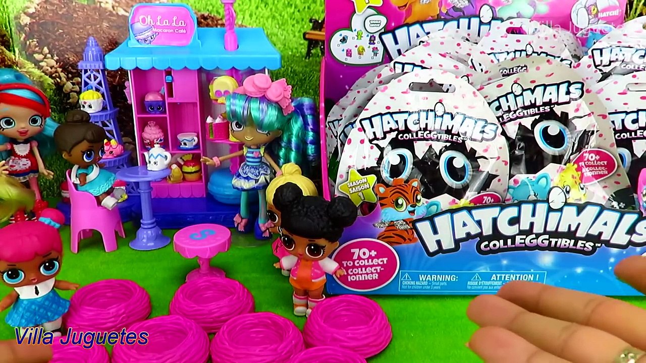 Bolsitas Sorpresas Hatchimals LOL y Shoppies Juntas en el Parque