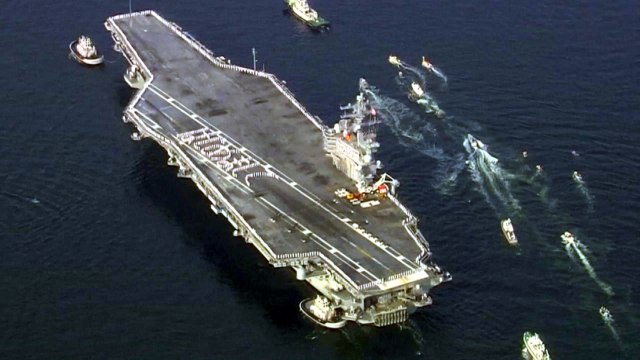 美 핵항모 참가 한미 훈련... NLL 이남에서 훈련 / YTN